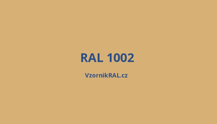 RAL 1002