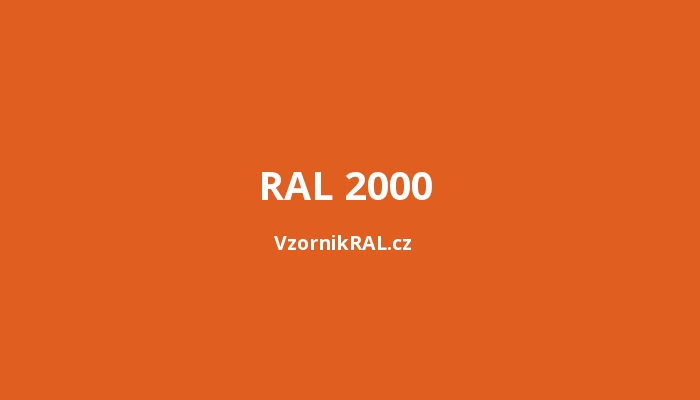RAL 2000
