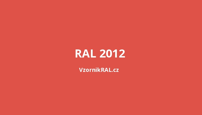 RAL 2012