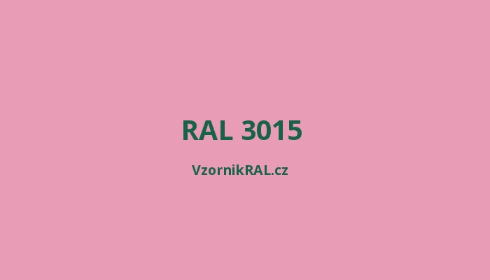 RAL 3015