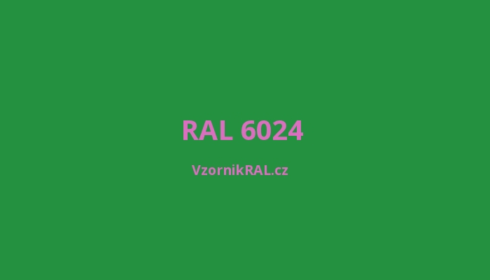 RAL 6024