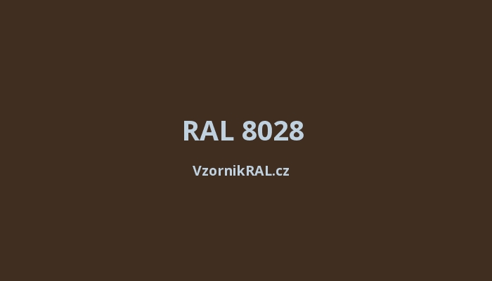 RAL 8028