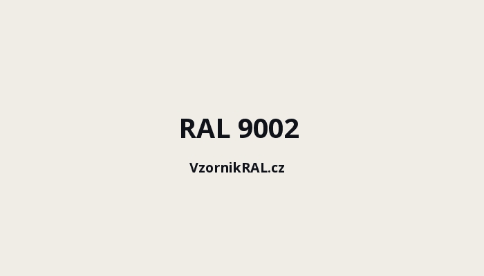 RAL 9002