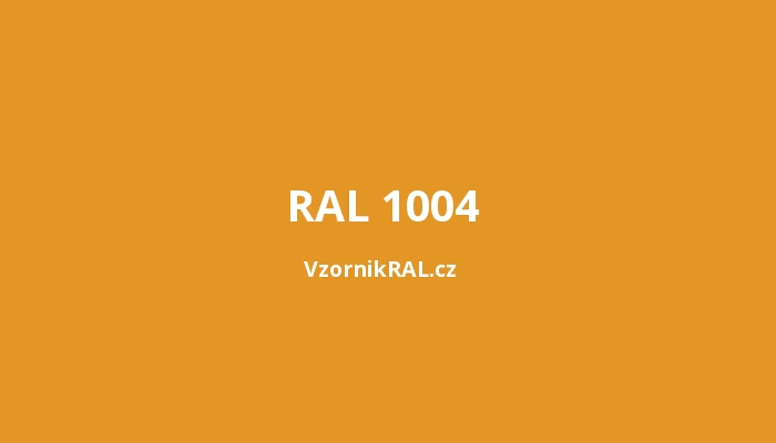 RAL 1004