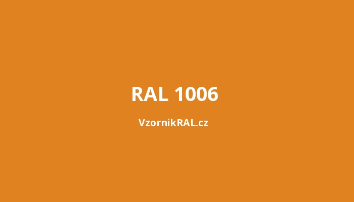 RAL 1006