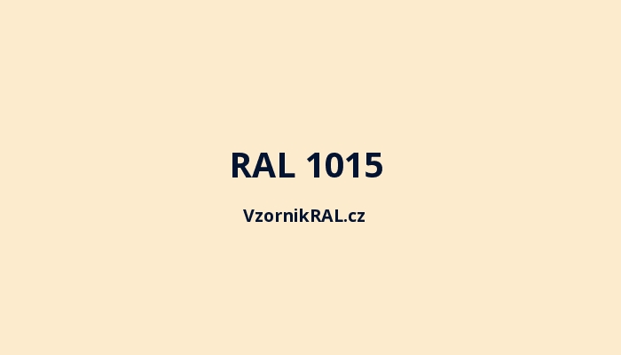 RAL 1015