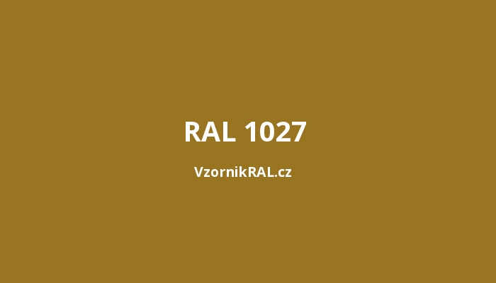 RAL 1027