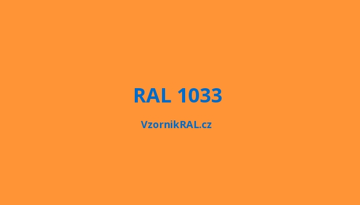 RAL 1033