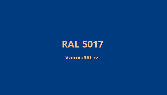 RAL 5017
