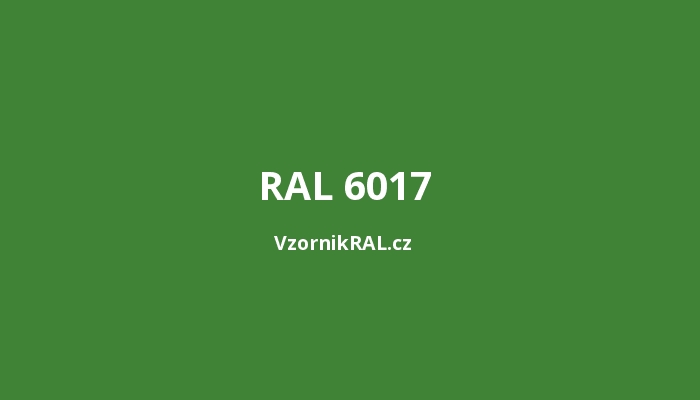 RAL 6017