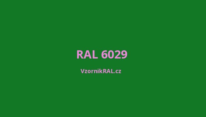 RAL 6029