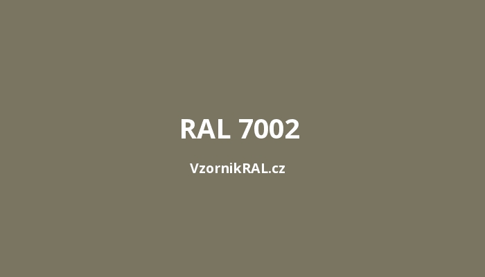 RAL 7002