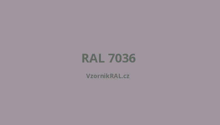 RAL 7036