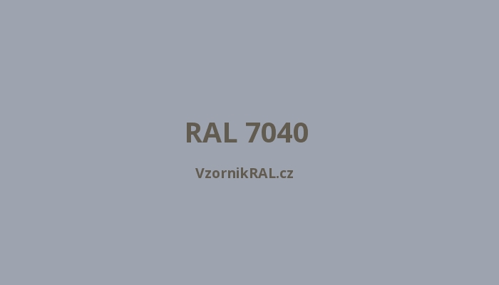 RAL 7040