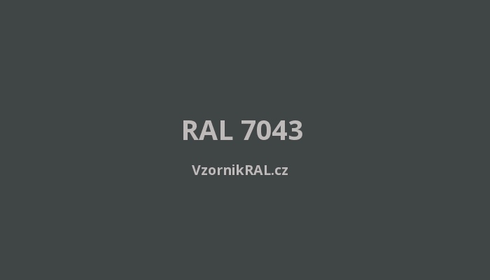 RAL 7043
