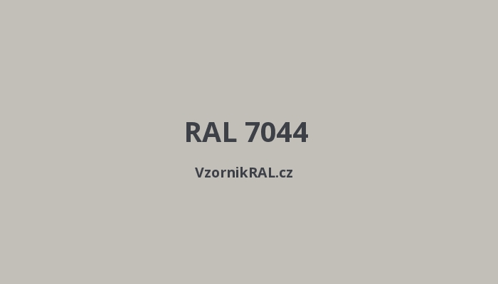 RAL 7044