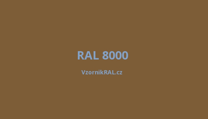 RAL 8000