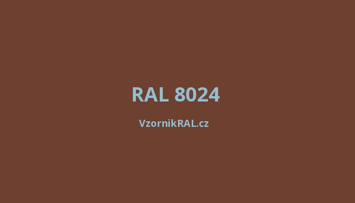 RAL 8024