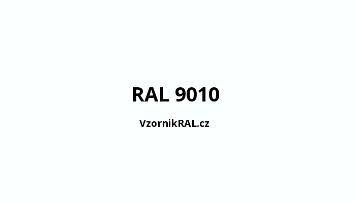 RAL 9010